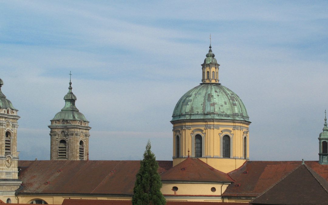 Basilika Weingarten, Kuppel und Türme