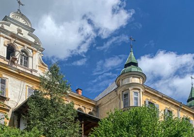 Schloss Hornegg, Sanierung Blechdach