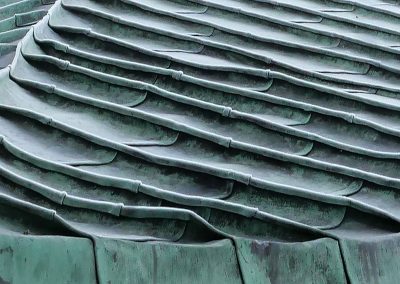 Das historische Kupferdach der Hofküche (1780), Landshut